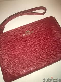 Oroginal Red Coach Wallet 0