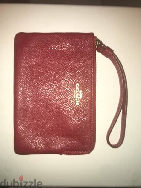 Oroginal Red Coach Wallet 2