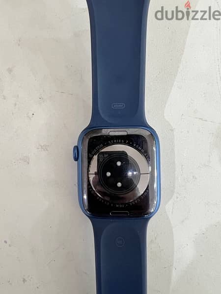 Apple watch series 7      45 mm blue aluminum case   95 battery health 2