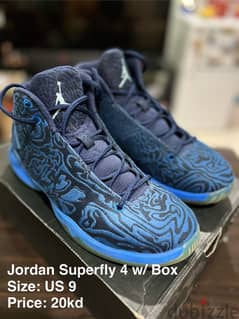 FOR SALE: Jordan Superfly 4 w/ box (Original)