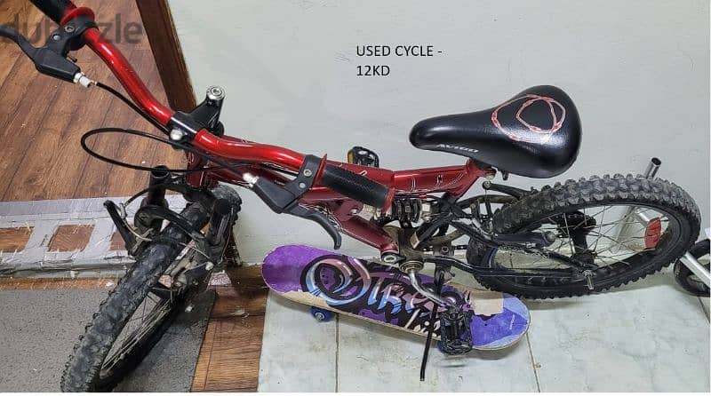Used boys cycle and girls cycle for sale 1