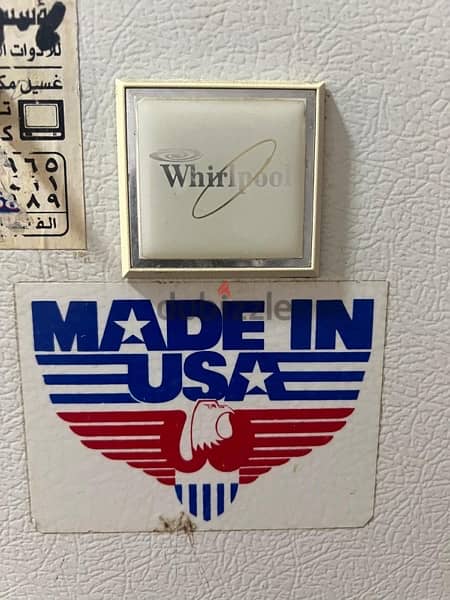 USA made clean &good Whirlpool refrigerator 1