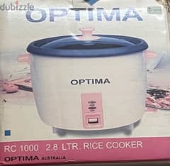 Optima Rice Cooker (Glass lid)