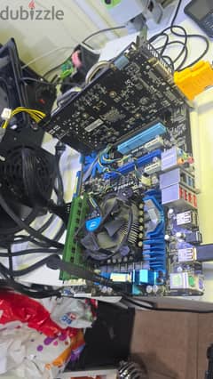 Motherboard(Asus-P7P55D-E), Intel® Core™ i7-870 Processor, GTX 460 se 0