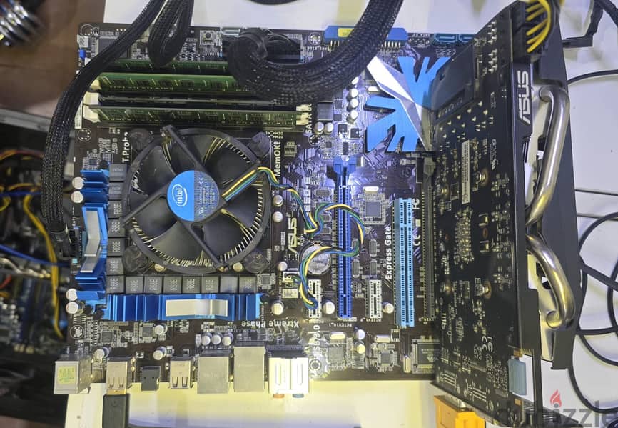Motherboard(Asus-P7P55D-E), Intel® Core™ i7-870 Processor, GTX 460 se 2