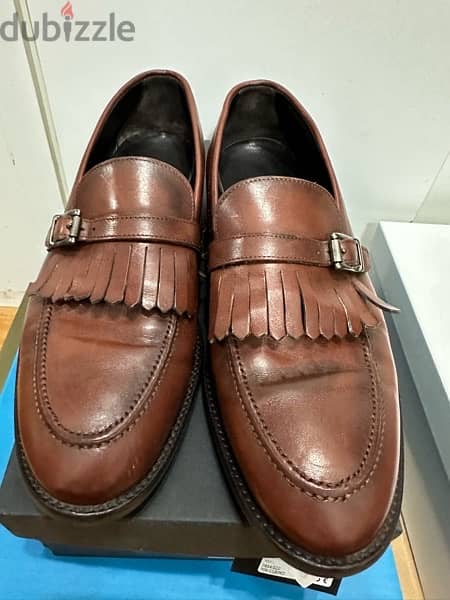 massimo dutti - moccasin shoes (used) 1