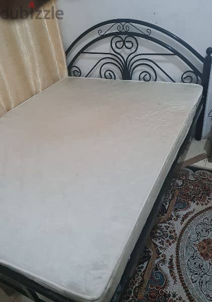 Double bed with metres for sale 1