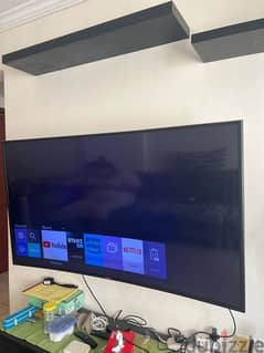 Samsung Curved Smart Tv(55 inches )