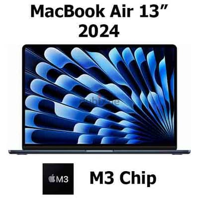 Macbook M3  AIR13.6 inch  512GB SSD /8 GB RAM