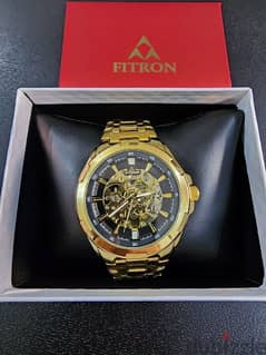 Men's Fitron Mechanical Watch With Box