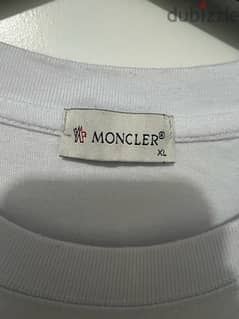 Moncler text logo shirt