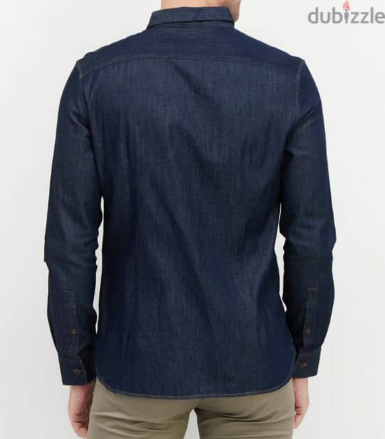 New & Unused Denim Shirt (Very excellnt material ) Size M Slim fit 2