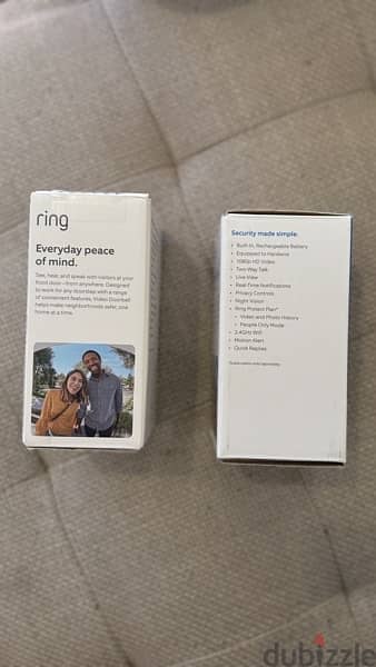 Ring Video Doorbell 2 NEW- Gen 2, Built in rechargeable battery , WiFi 1