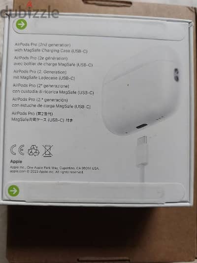 Apple airpod pro 2nd type c new, box not open alfa store warranty