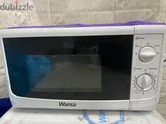 well maintained wansa microwave oven for sale