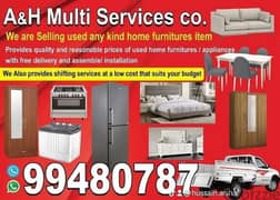 All kind of home FURNITURE available 99480787 Free delivery