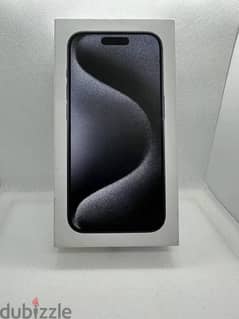 Apple iPhone 15 Pro Max - 256 GB - Black Titanium (Unlocked) Open Box