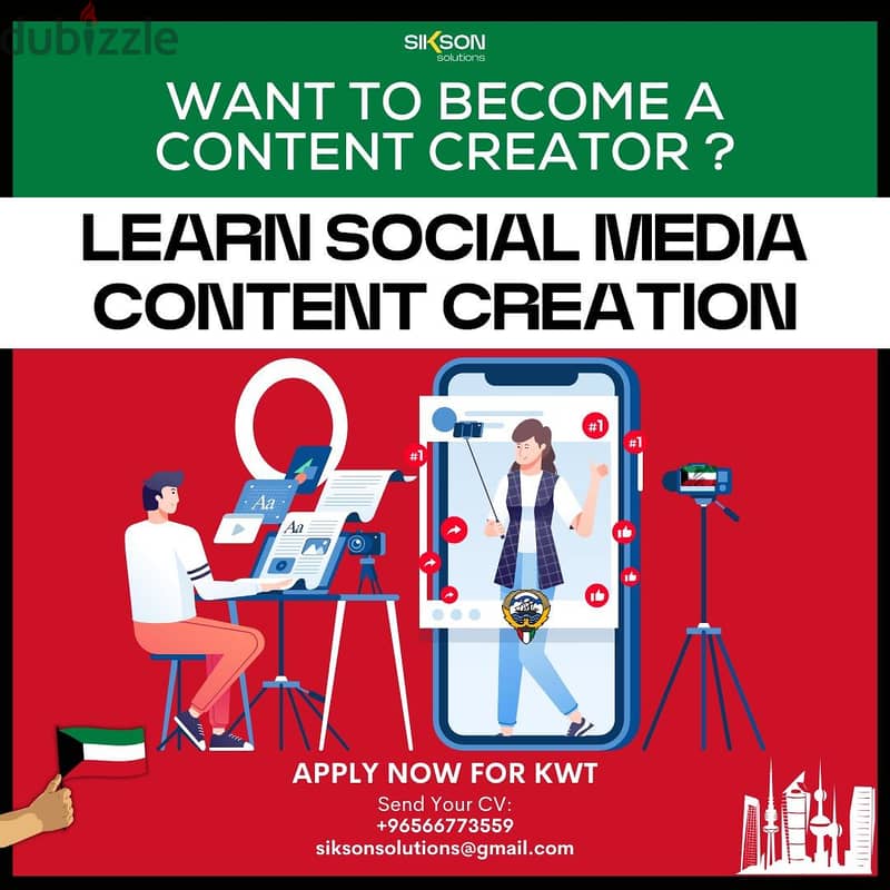 SOCIAL MEDIA CONTENT CREATION - COURSE - UAE 1