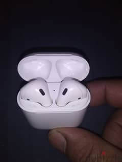 Apple AirPods 2, original, serial number, 100% battery, loud sound,