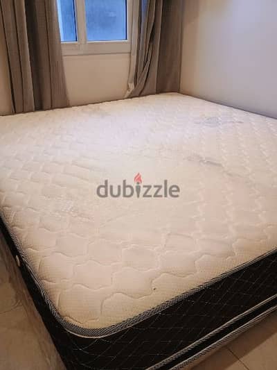 King size bed with mattress