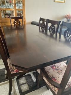 Solid Wood 8 Seater Dining Table 0