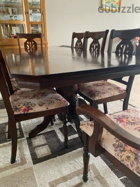 Solid Wood 8 Seater Dining Table 3