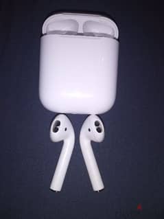 AirPods 2, original, serial number, 100% battery, excellent