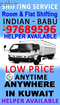 Pack and moving Room flat shifting service 97689596