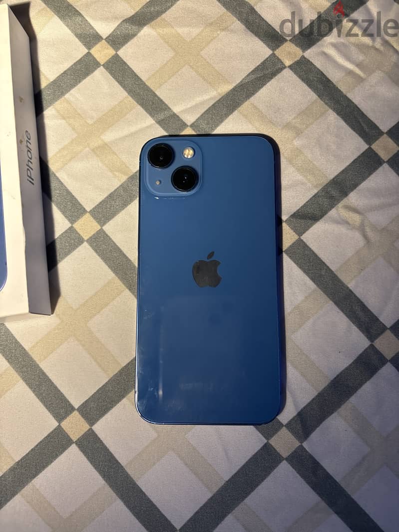 Apple iphone 13 GB256 - blue color  box, battery health 86 1