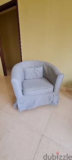 arm chair with removable washable cover
