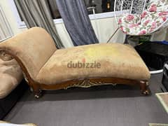 Single Leaning Sofa (color-Brown) for sale 0