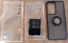 Samsung s22 & s21 Ultra back cover & camera lens cover for Sale 0
