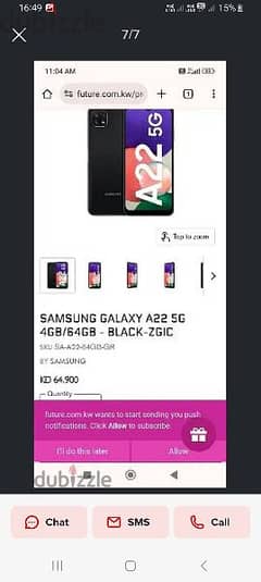 Samsung A22 5g 4+4gb Ram 64gb