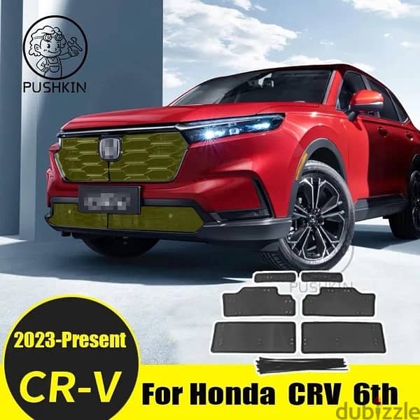Front Grille Insect Net For Honda CR-V CRV 2023 2024 1