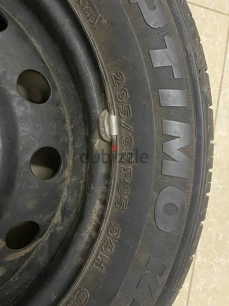 Rim for sale size 205/55r15 94h Location mahboula 1