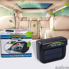 Air Vent Car Window Cooling Fan Solar Powered 0