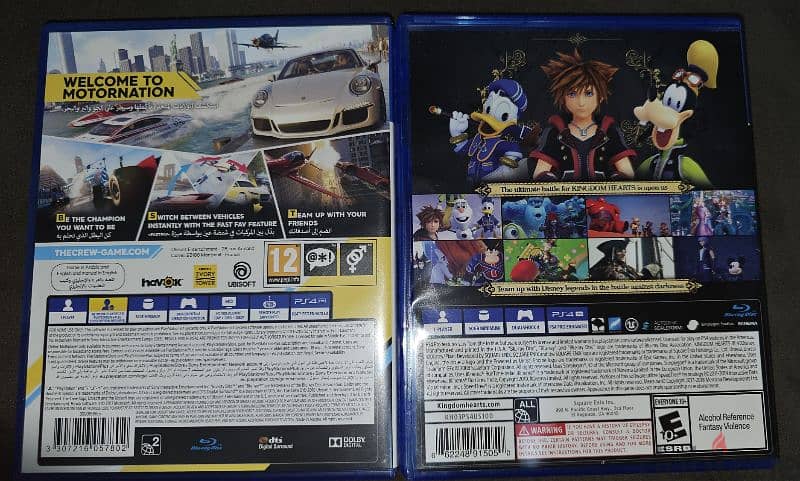 Kingdom Hearts 3 and The Crew 2 for sale 1