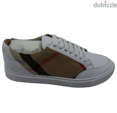 Burberry vintage white leather shoes - size: 38