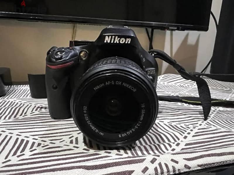 Nikon D5200 DX body with AF-S Nikkor 18-140 DX VR lens Price : KD 99! 1