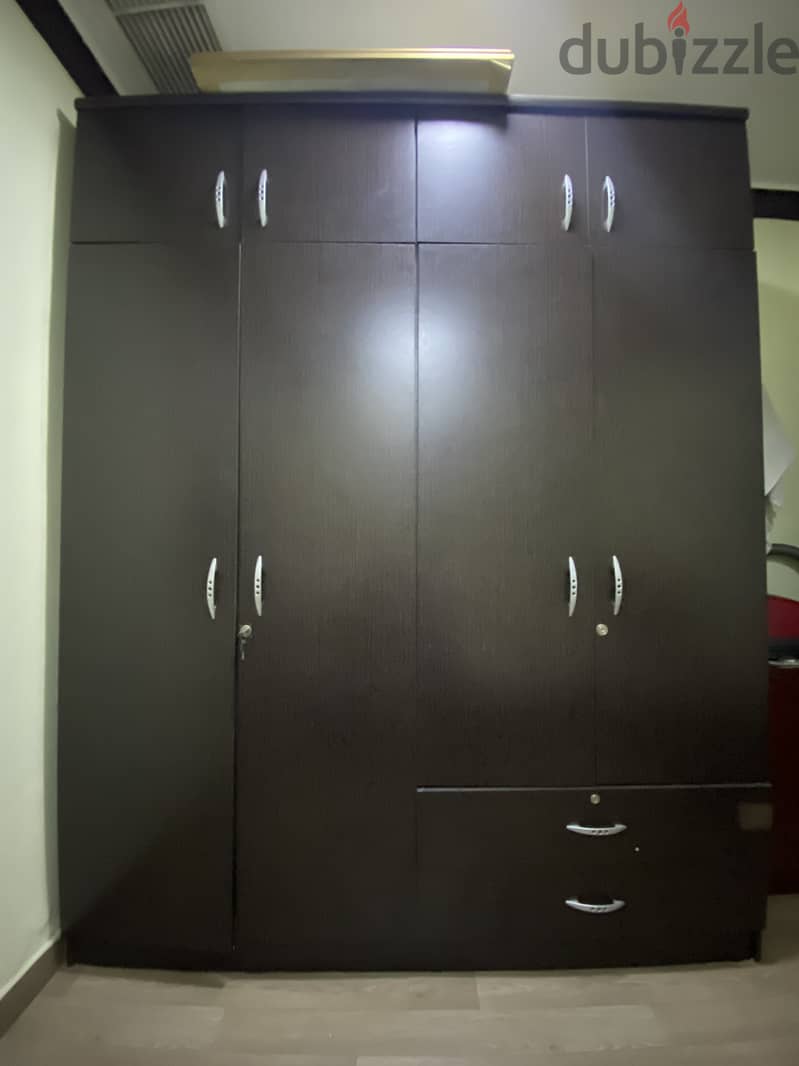 Single bed with cupboard 2