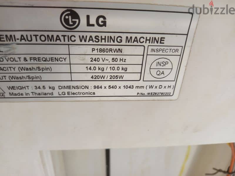 washing machine lg 2