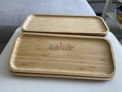 Good quality wooden trays