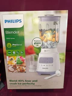 Philips blender new