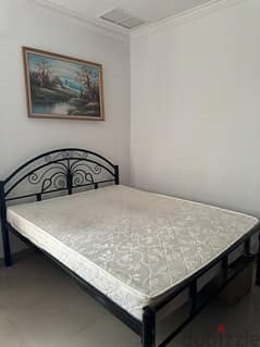 DOUBLE BED STEEL SIZE 150*190
