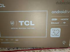 TCL brand new 32" smart tv box pack
