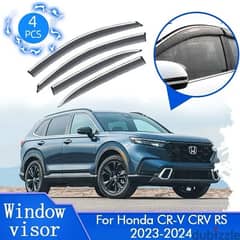 Honda CRV 2023 2024 Sun Rain Window Visor Smoke