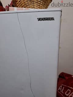 Toshiba double door refrigerator  good condition