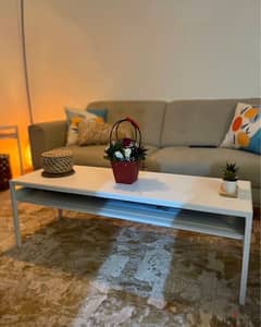 Reversible IKEA coffe table and 2 side tables