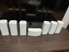 Bose double cube speaker 7 pieces