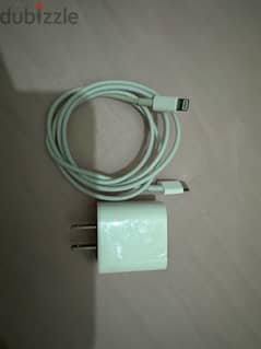 Apple Original 20 w adapter with lighting cable little used